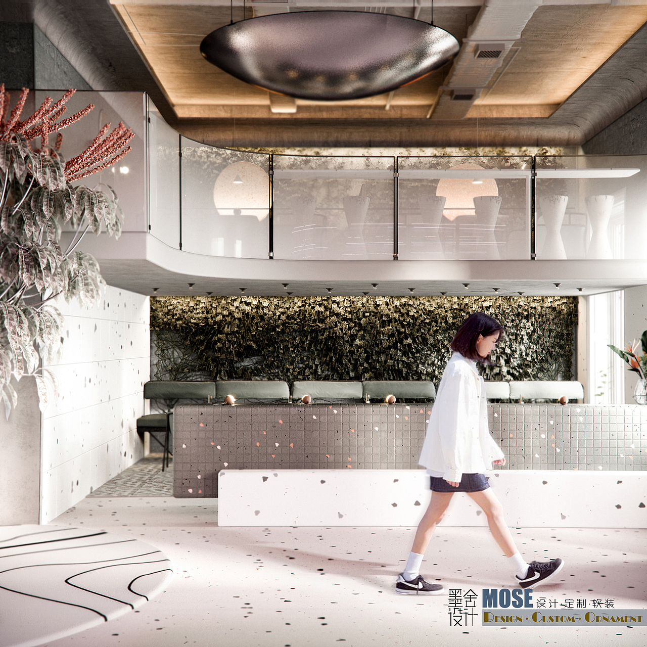 墨舍设计|网红奶茶店