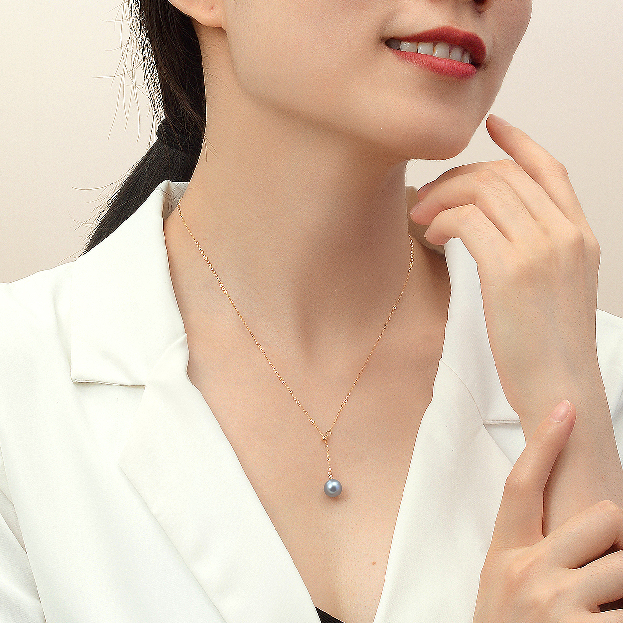 电商珠宝模特佩戴图