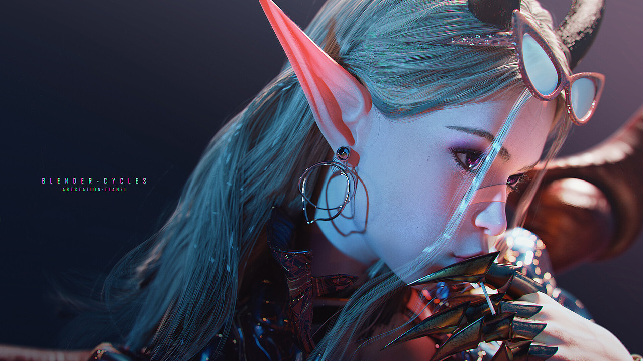 2021角色海报插图练习合集