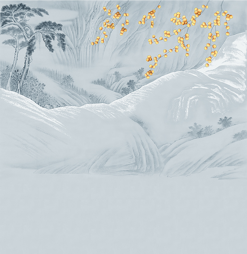 艾嘉利丝印壁画（山水篇）（图ZMjI4NDEzNzYw） - 绘画 - 站酷设计师杰克杰原创素材 - 站酷ZCOOL