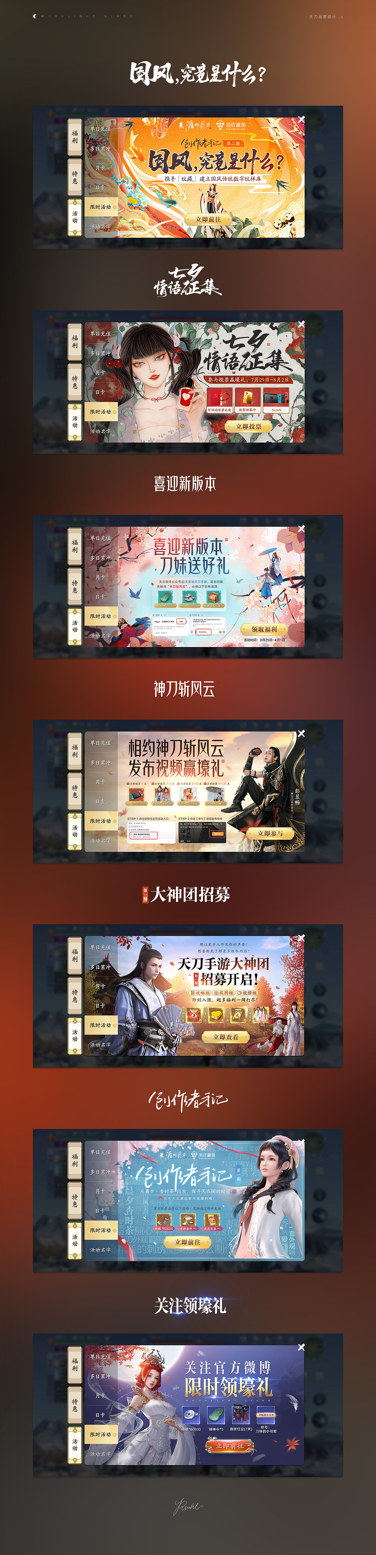 一周年运营设计回顾