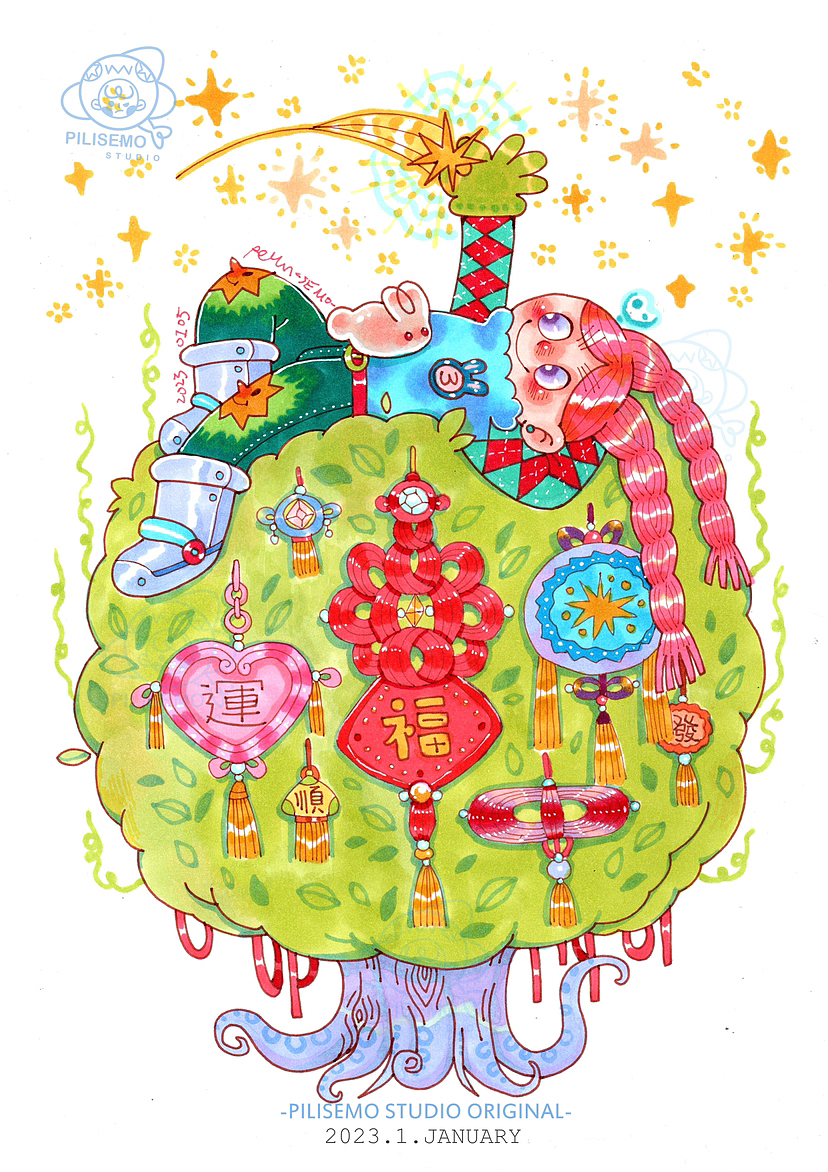 【SEMO】2023年一月作品_鲨SEMO鱼-站酷ZCOOL