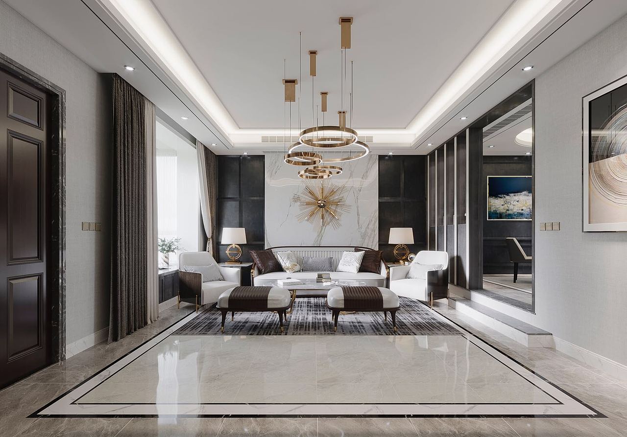 爱渲染室内表现教育学院作品