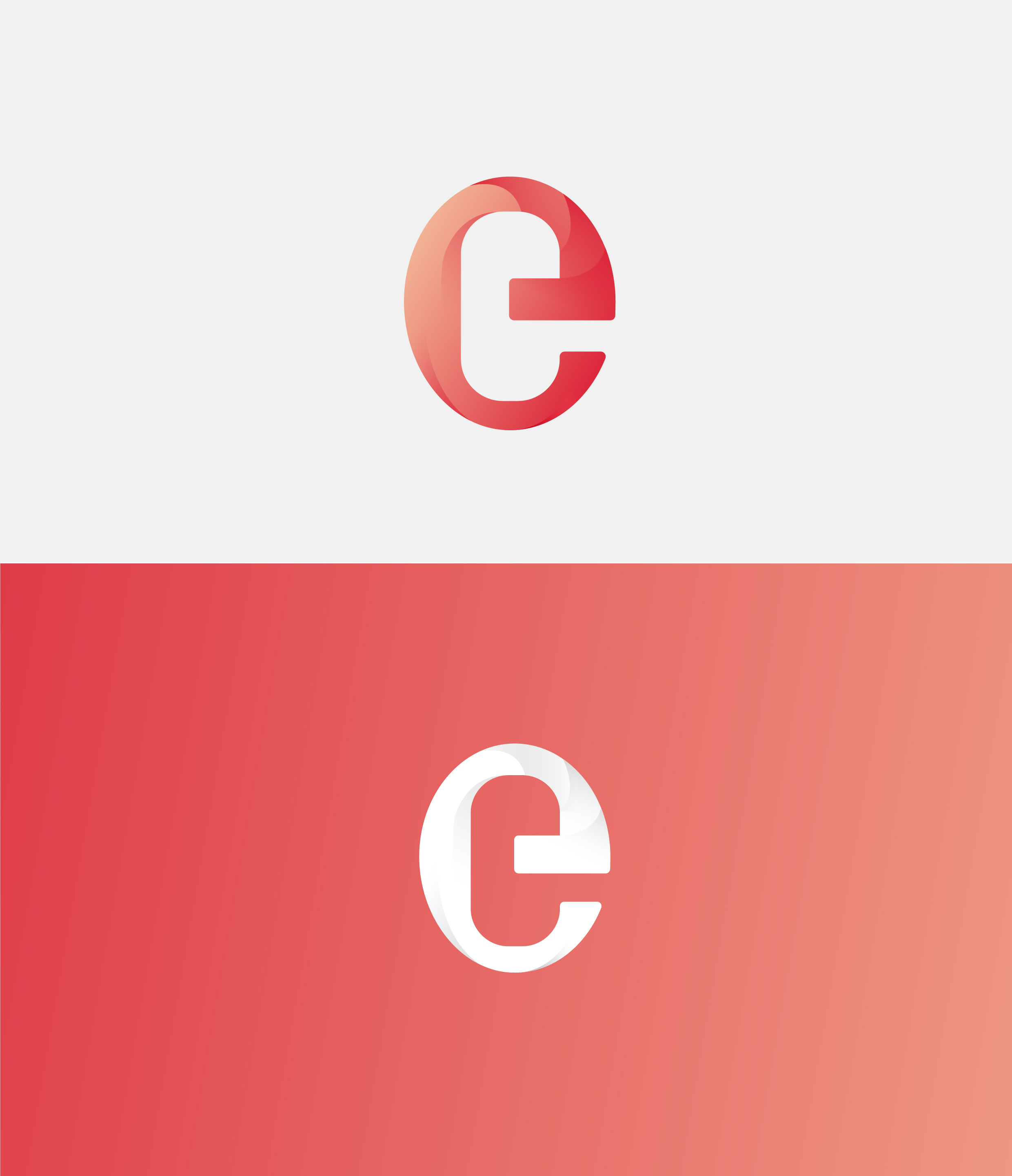 e字母logo