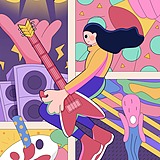 独杠少女的头像