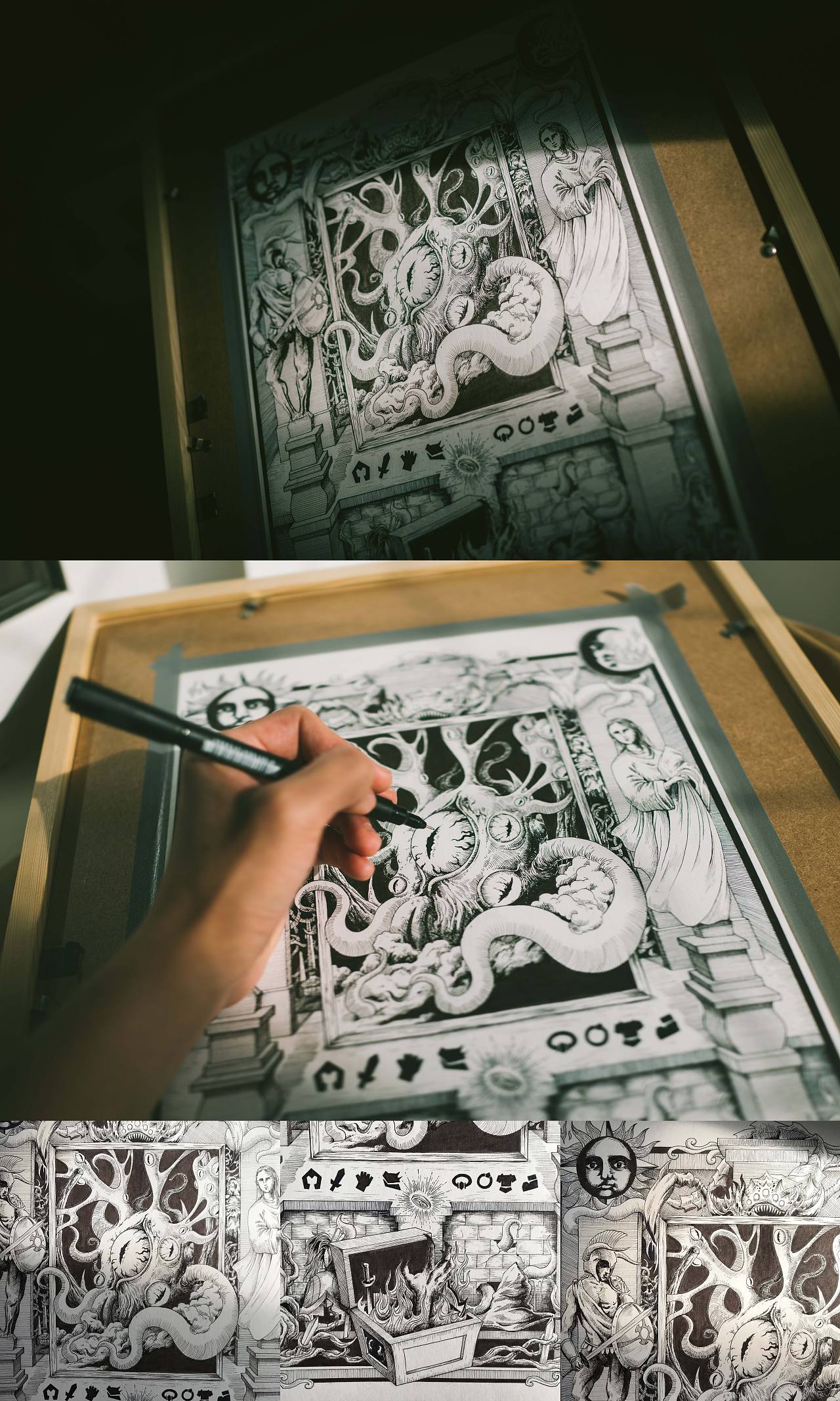 寄生体神秘主义——《贪婪洞窟2》游戏视觉插画创作（图ZMTM1ODU5MjA0） - 商业插画 - 站酷设计师守望者Swangzhe原创素材 - 站酷ZCOOL