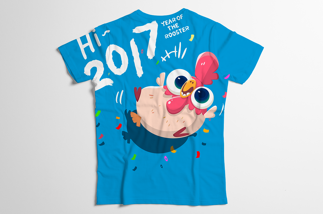 嗨鸡年 - Hi 2017（图ZNjkyNDM0MDQ=） - 品牌 - 站酷设计师DarrenXu柯基原创素材 - 站酷ZCOOL