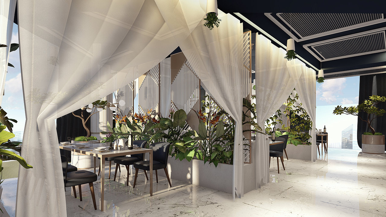 植物时尚酒店餐厅