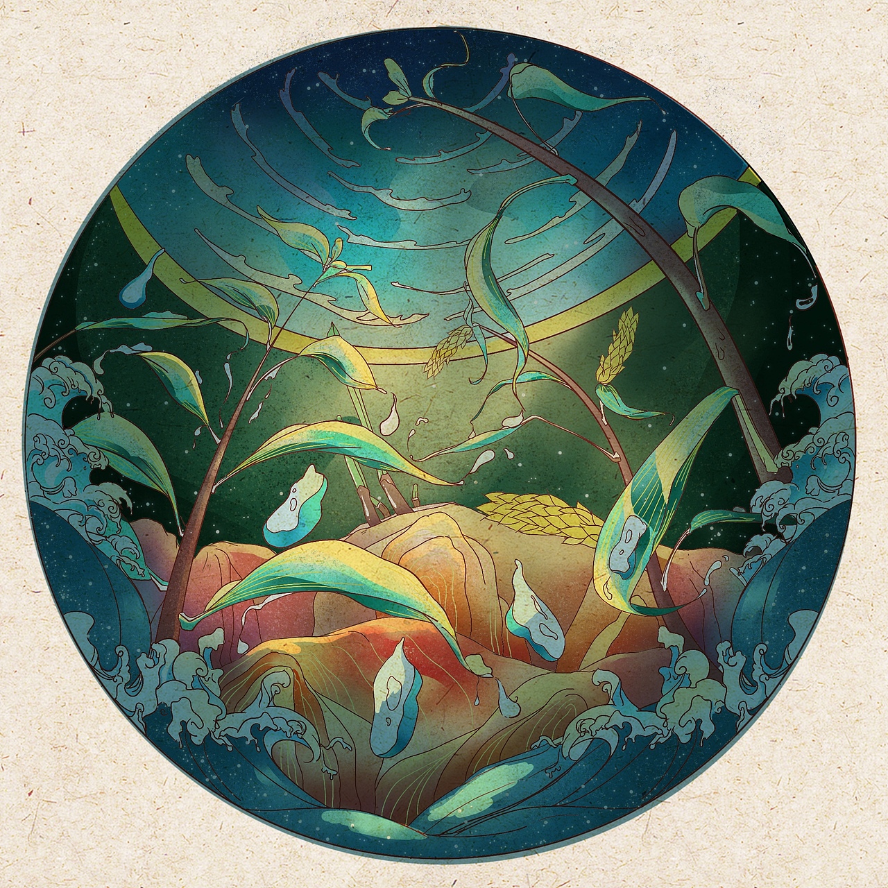 大三 9月插画合集 一24节气（图ZMjcyODc0MzA0） - 商业插画 - 站酷设计师则城原创素材 - 站酷ZCOOL