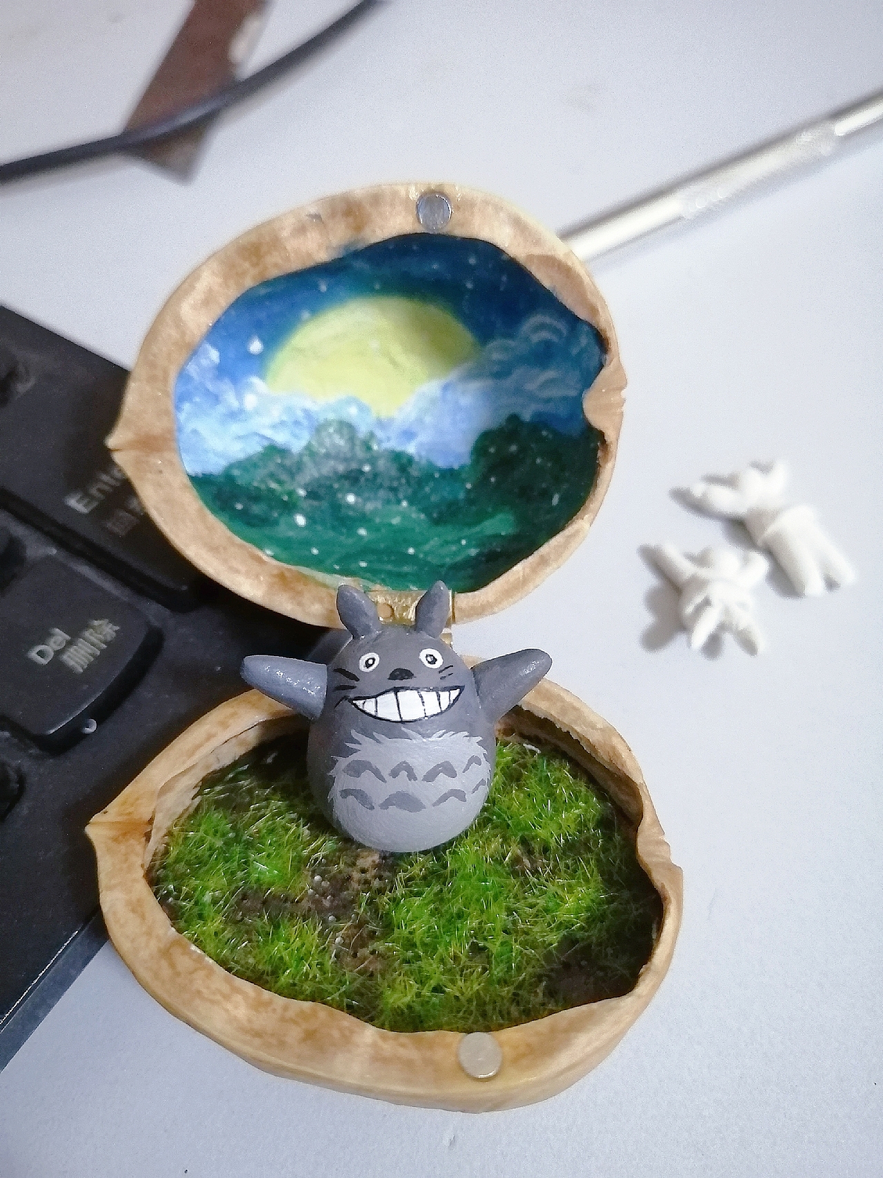 龙猫核桃小屋（图ZMTgyODc4OTgw） - 手办/模玩 - 站酷设计师倚言原创素材 - 站酷ZCOOL