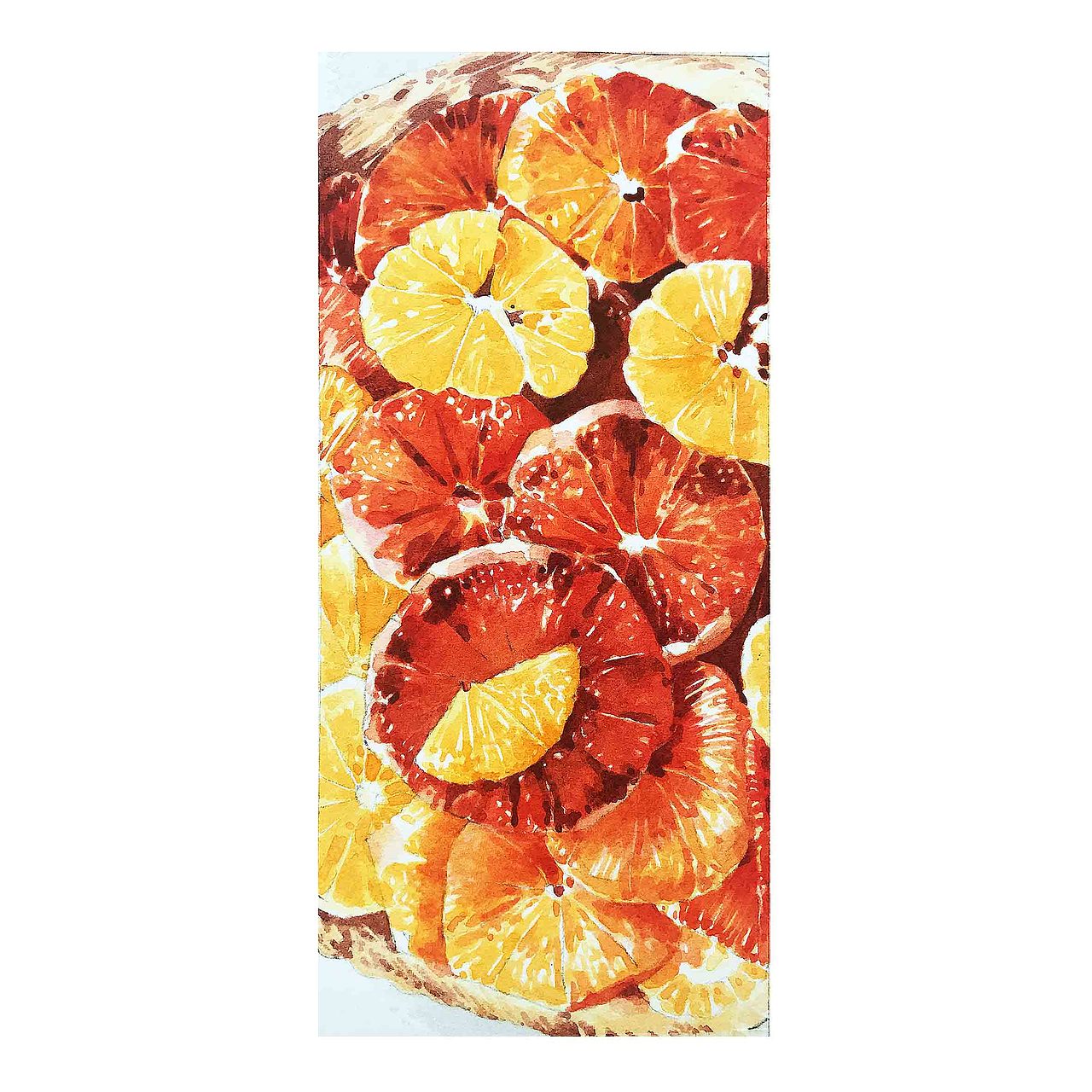 水彩插画01 静物橘子（图ZMTUxNzY1Nzky） - 绘画 - 站酷设计师Va1in原创素材 - 站酷ZCOOL