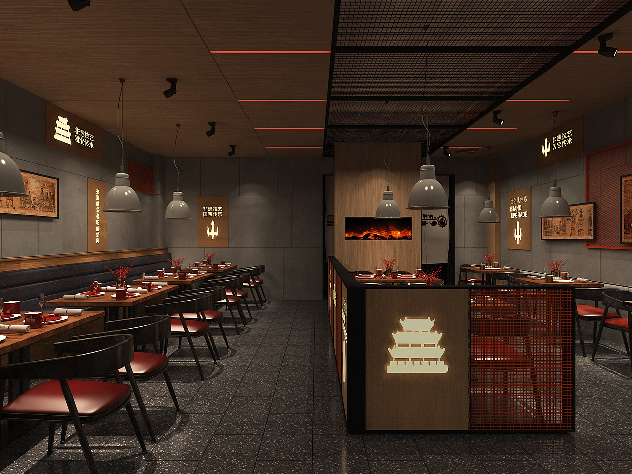 餐饮室内设计_杰夫餐饮设计公司（图ZMTgxMzc5NDQ0） - 家装设计 - 站酷设计师杰夫餐饮品牌设计原创素材 - 站酷ZCOOL