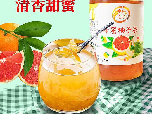 蜂蜜柚子茶详情页