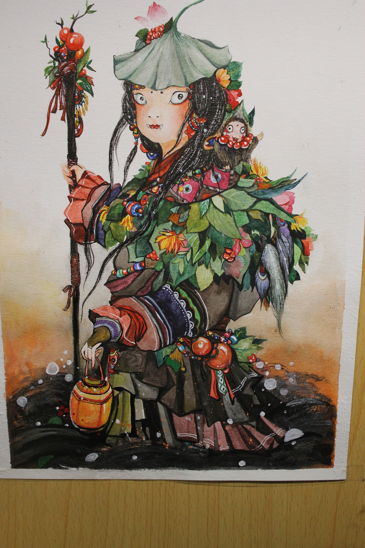 流浪的神明（图ZNTMzNjcwNjg=） - 创作习作 - 站酷设计师咕吃和YOUYOU原创素材 - 站酷ZCOOL