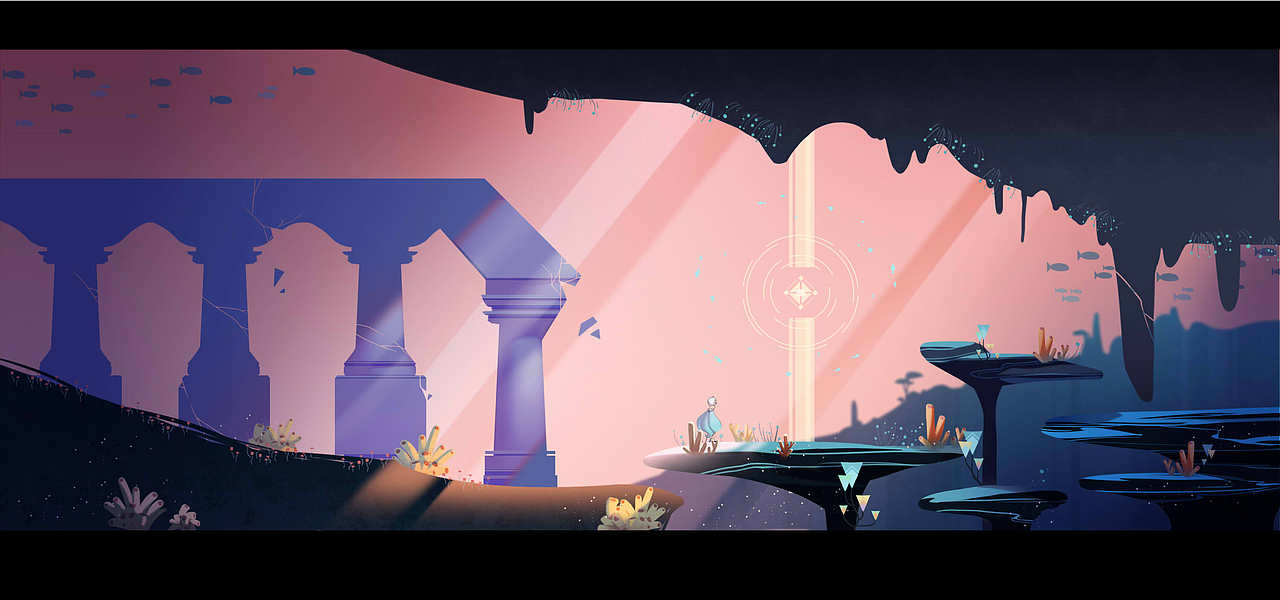 横版场景（图ZMjAzNTY1NTgw） - 概念设定 - 站酷设计师焦糖肥宅原创素材 - 站酷ZCOOL