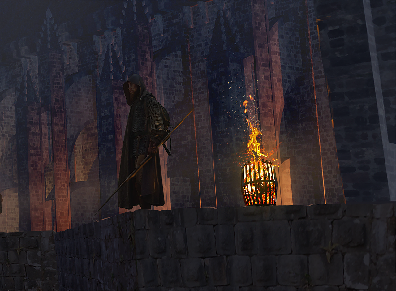 中世纪城堡（图ZMjQzNjc2MDky） - 游戏原画 - 站酷设计师KarlYF原创素材 - 站酷ZCOOL