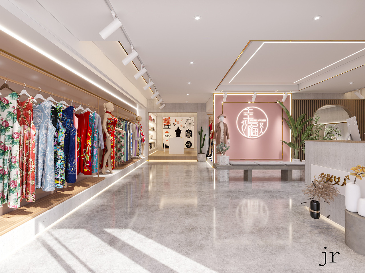 服装店（图ZMjQ5NjIzNTky） - 商业空间设计 - 站酷设计师考拉shudaixiong原创素材 - 站酷ZCOOL