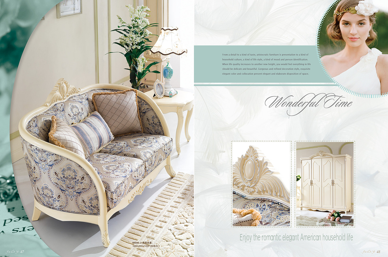 金帝业 法式家具画册（图ZNTc2MzQwMzI=） - 书籍/画册 - 站酷设计师美烙品牌设计原创素材 - 站酷ZCOOL