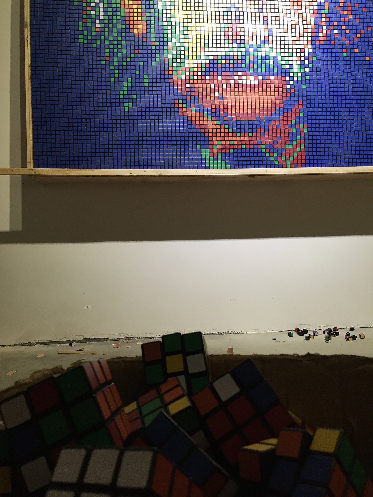 魔方畫（圖ZNjI1MjIzOTY=） - 其他手工藝 - 站酷設(shè)計(jì)師葉帆梁原創(chuàng)素材 - 站酷ZCOOL