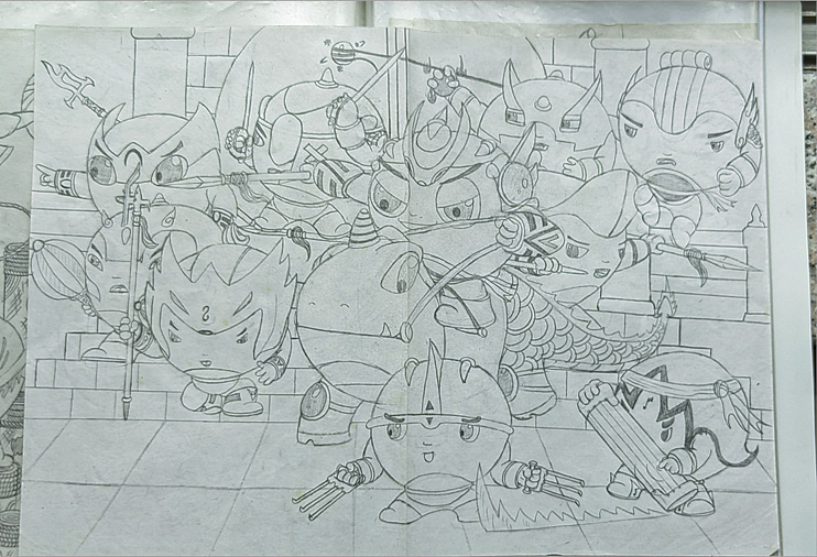 2007—2021（漫画/角色演变史）（图ZMjkyMTI0Mzc2） - 短篇/格漫 - 站酷设计师怪袋原创素材 - 站酷ZCOOL