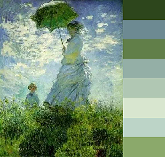 名画色卡