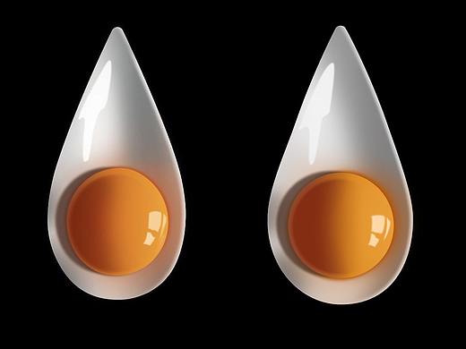 如何画一个蛋黄