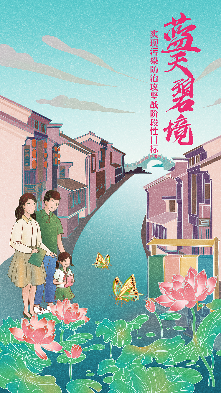 两会热词系列海报练习