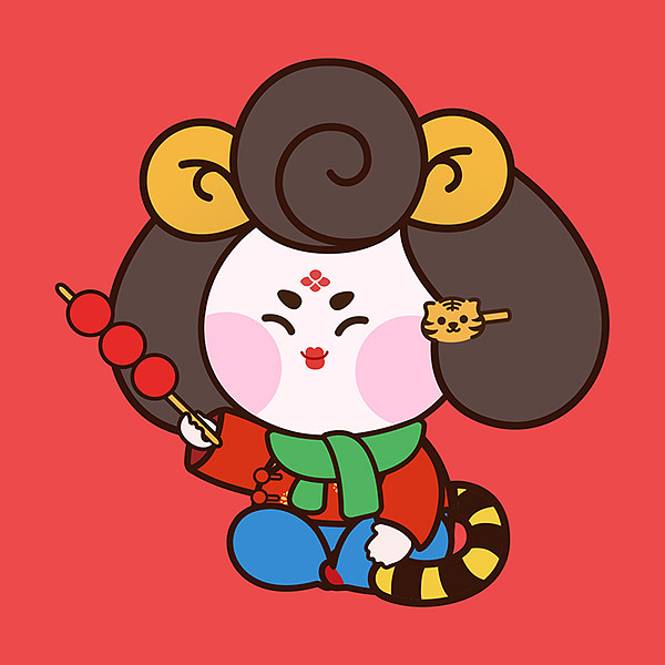 【唐妞驾到】虎年头像——虎儿嘿妞