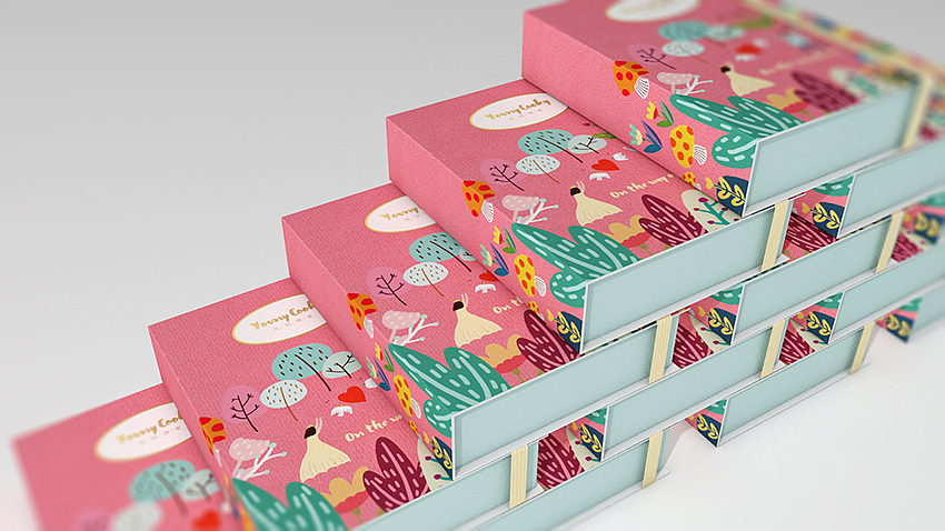 《YOUNY COOKY | 元记饼家 》西饼包装设计 Part 2（图ZNDEyNjkzOTY=） - 包装 - 站酷设计师你好大海品牌设计原创素材 - 站酷ZCOOL