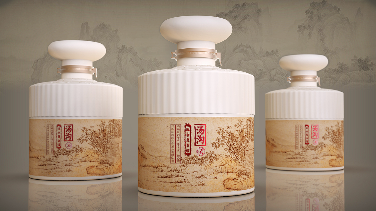 汤沟 · 唐艺 白酒包装设计