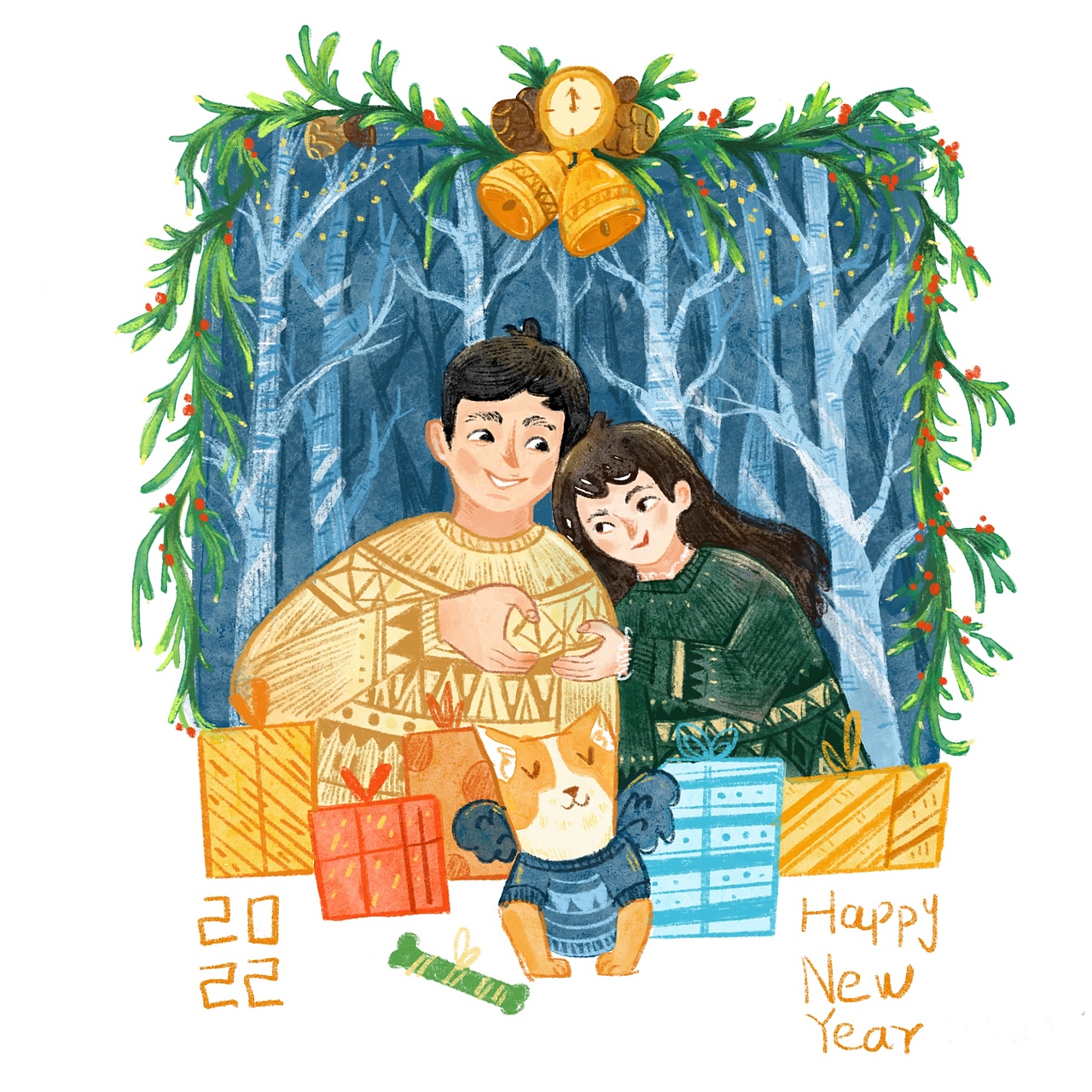 圣誕快樂（圖ZMjg1MDYzMzMy） - 創(chuàng)作習(xí)作 - 站酷設(shè)計(jì)師Alice樂樂原創(chuàng)素材 - 站酷ZCOOL