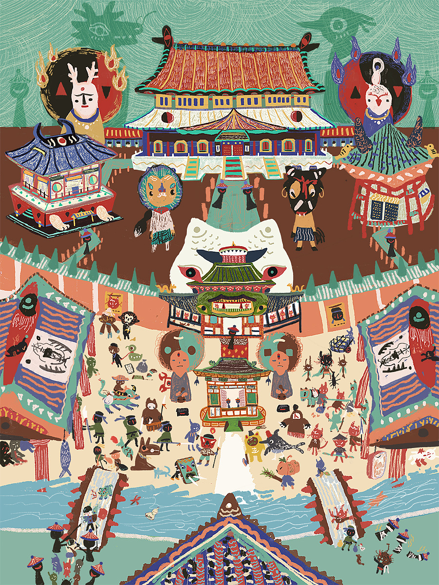 妖怪沧生(图ZODk4NzUzMjQ=) - 创作习作 - 站酷设计师Asch修原创素材 - 站酷ZCOOL