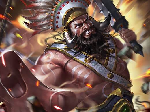 三国武将孟获海报（个人主页-ZMzA5MDU3MDg=） - 游戏原画 - 站酷设计师sun_gang原创素材 - 站酷ZCOOL