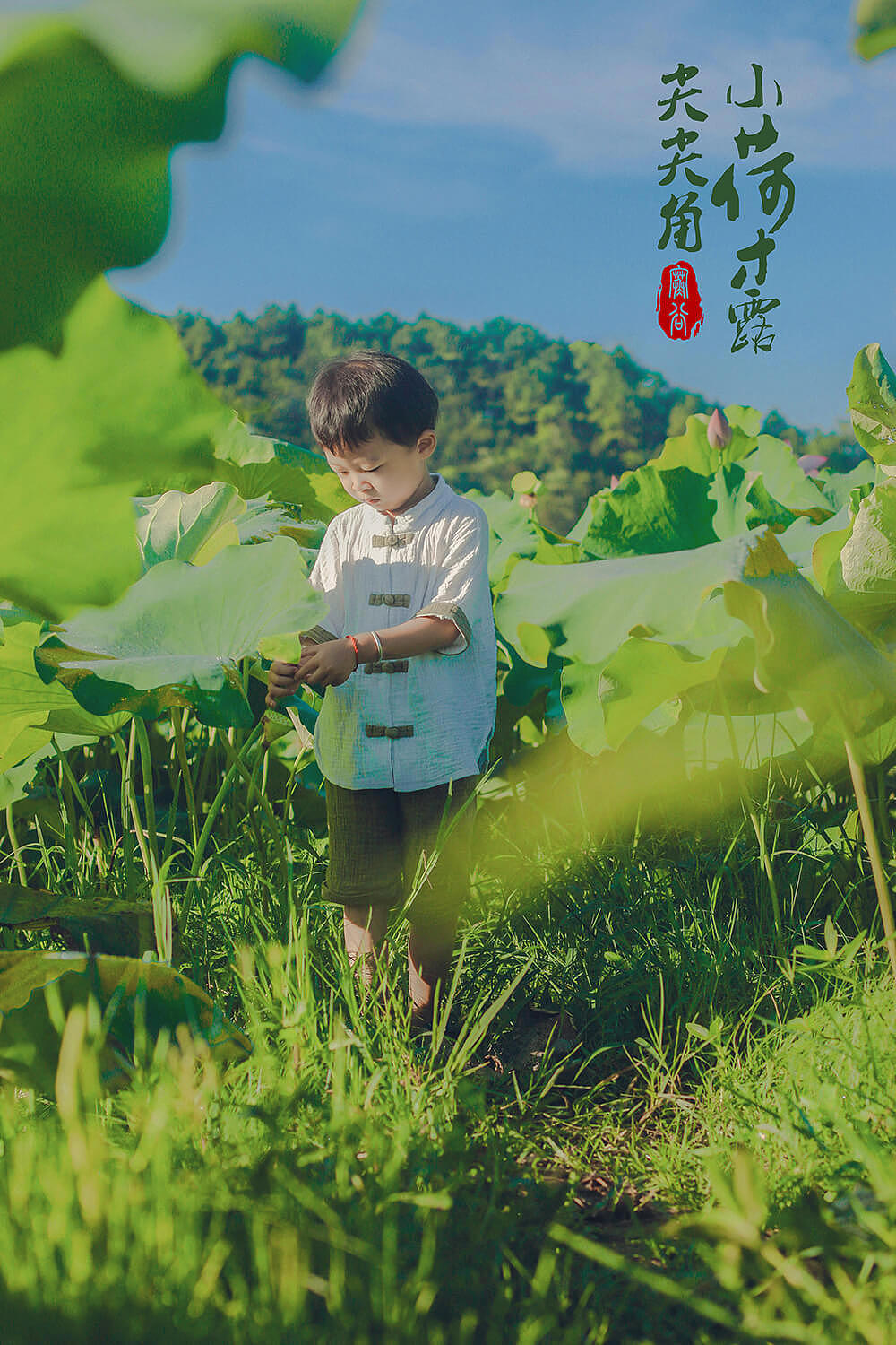 小荷才露尖尖角（图ZMTg2MDIyMzc2） - 人像摄影 - 站酷设计师muzipopo原创素材 - 站酷ZCOOL