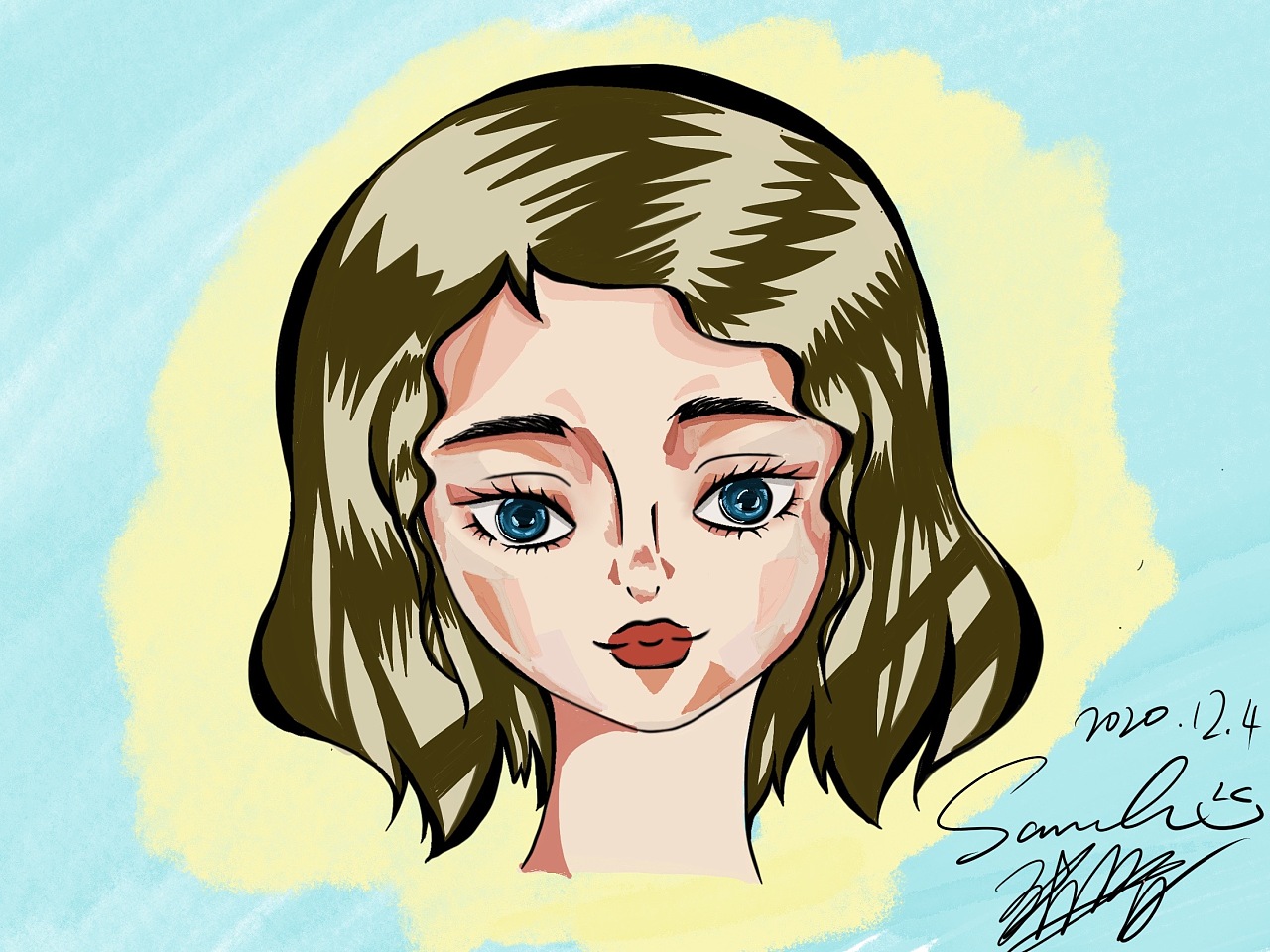 一颗人头|动漫|单幅漫画|沙拉的沙 - 原创作品 - 站酷 (zcool)