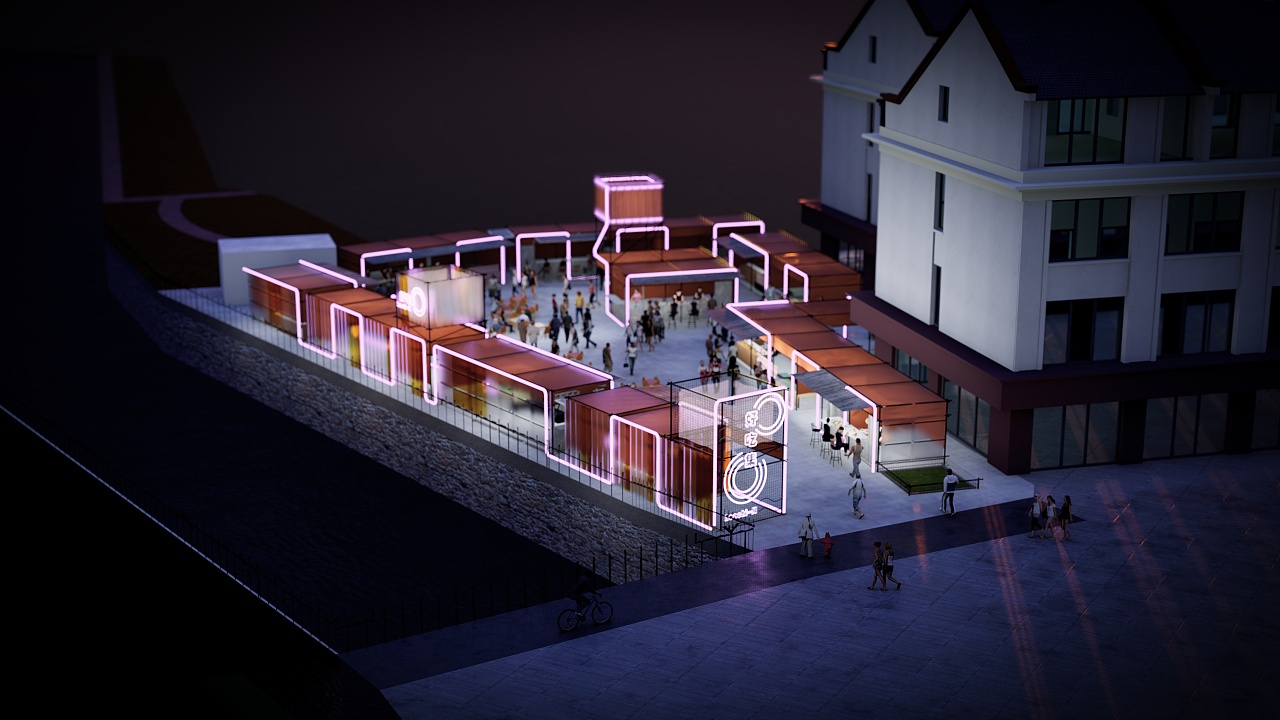 近期设计:市集空间|空间|景观设计|dirtywind1 - 原创作品 - 站酷