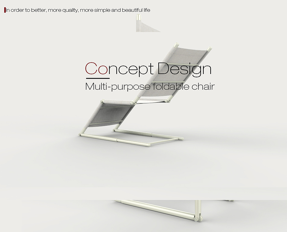 Multi-purpose foldable chair