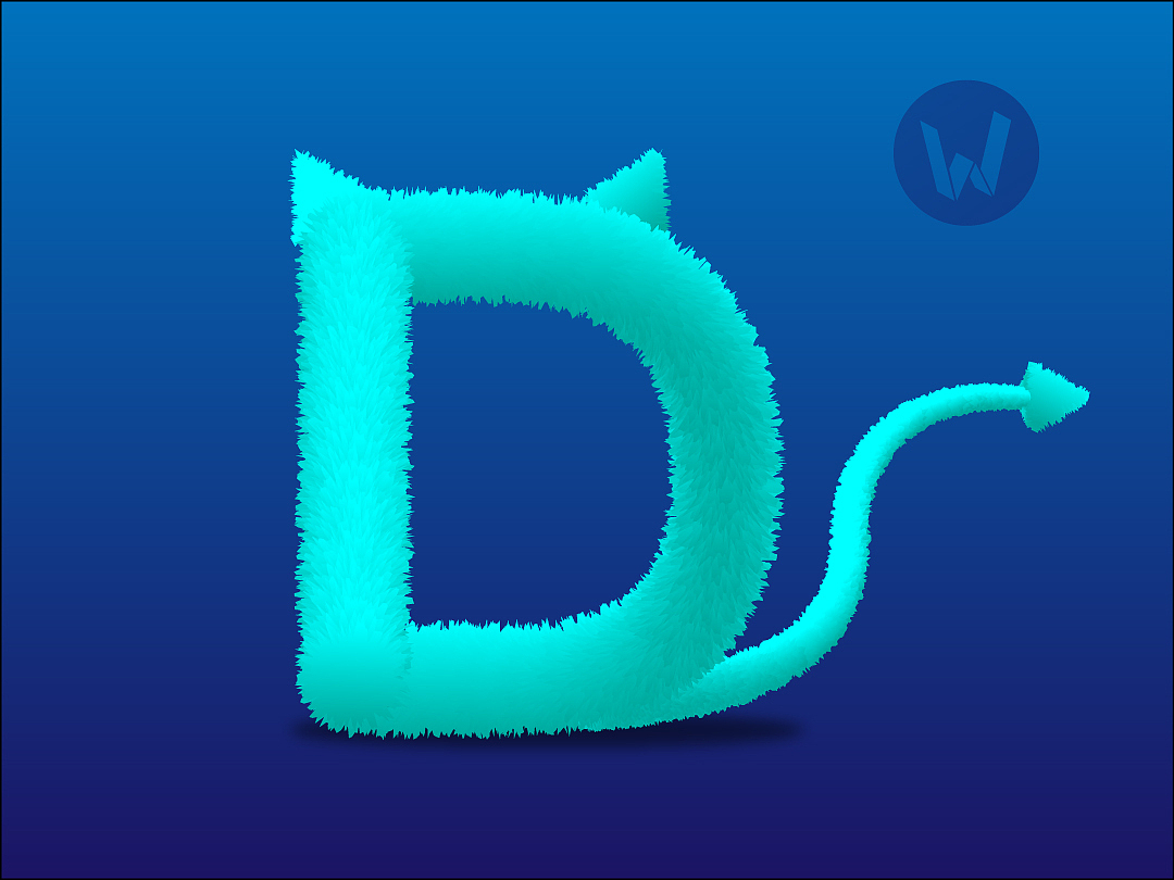 一只伪装字母的猫 [品牌原创]