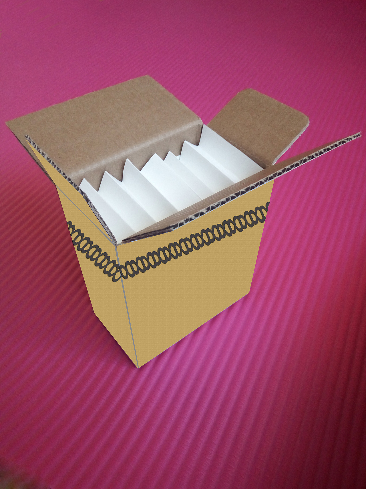 电商物流缓冲包装结构设计