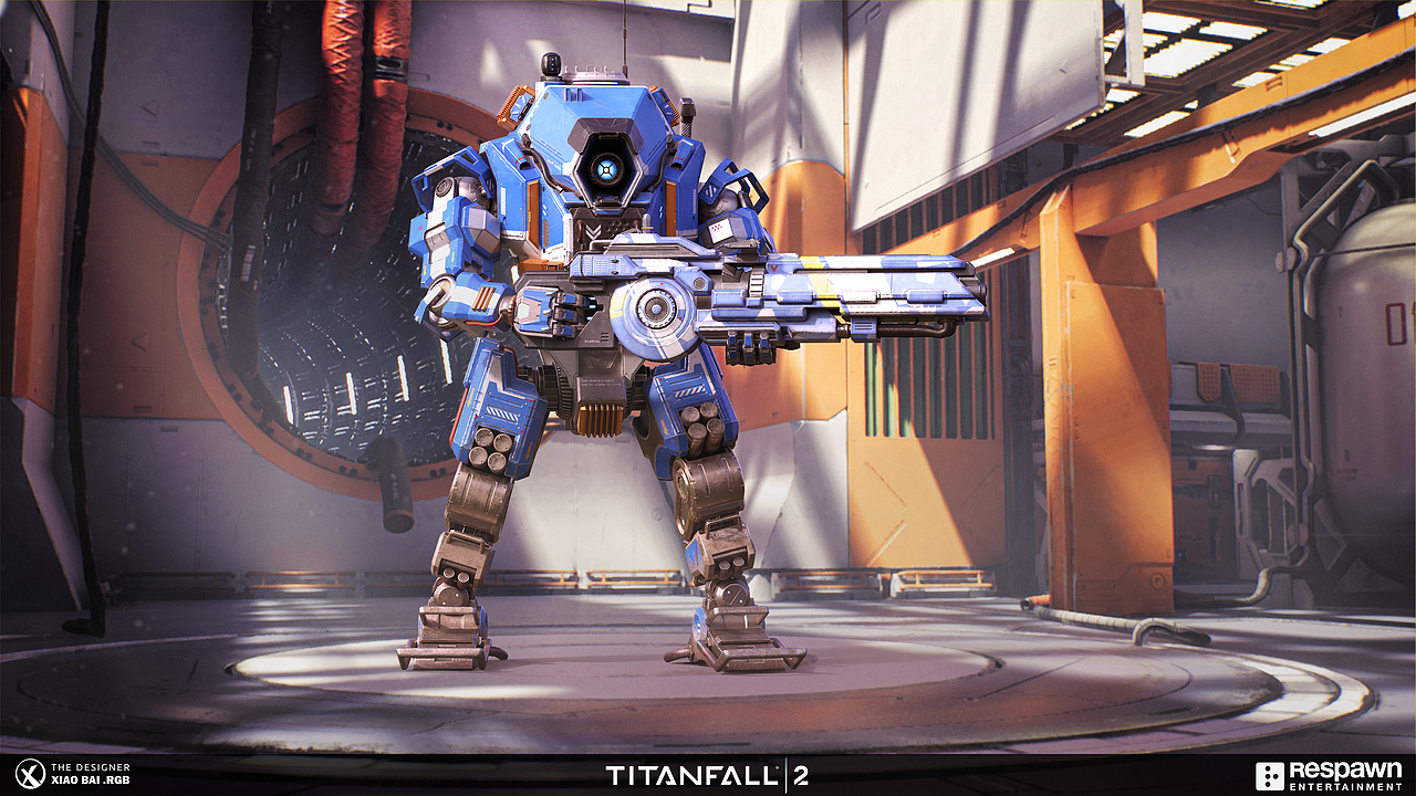 泰坦陨落2离子机甲次世代模型