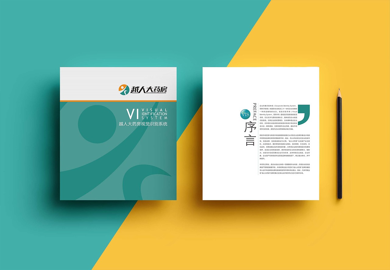 一个医药企业的vi设计欣赏