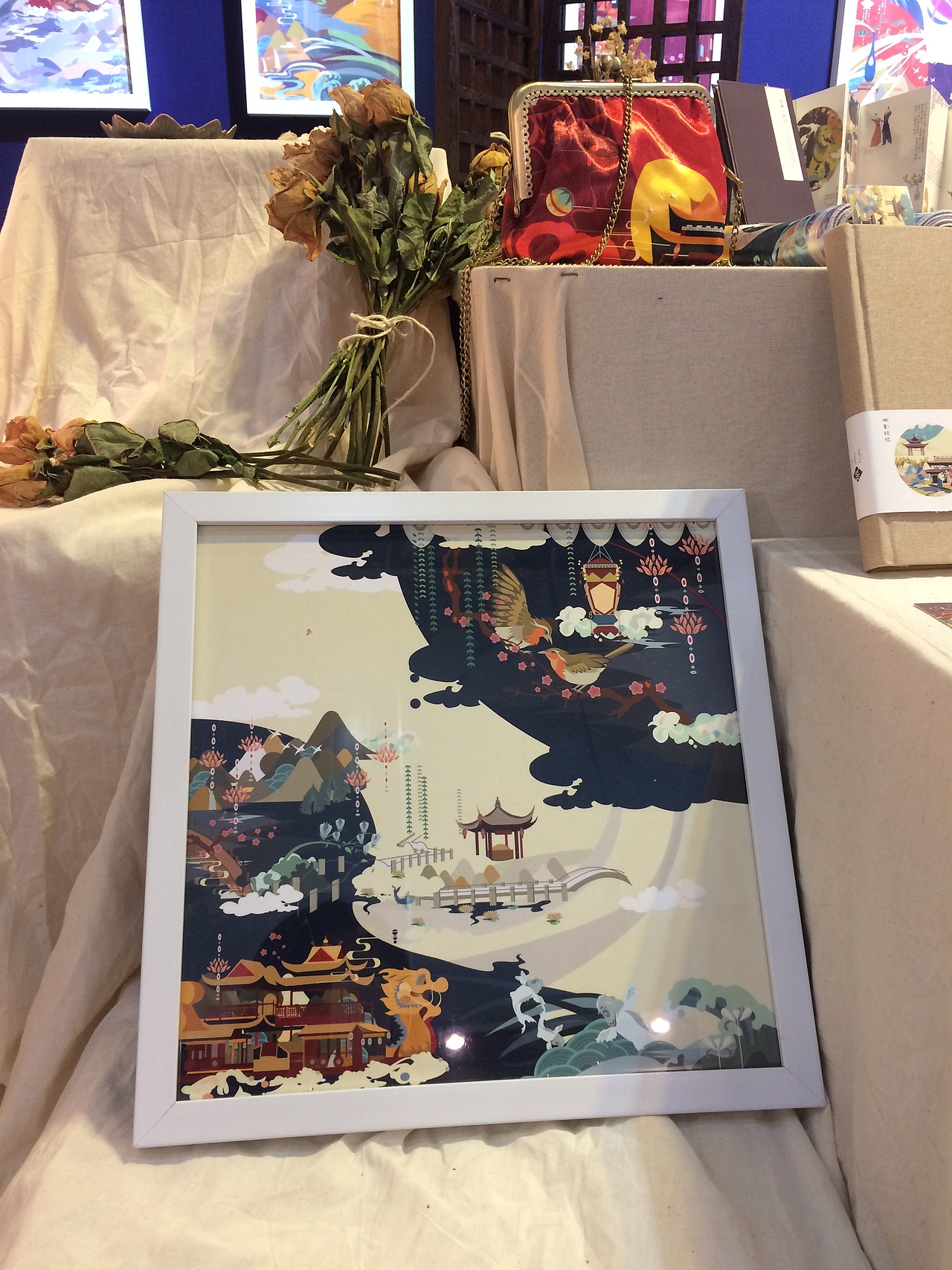 西湖十景---毕业设计展览(图ZNTA4Mzk4Mjg=) - 商业插画 - 站酷设计师芥末洋葱原创素材 - 站酷ZCOOL