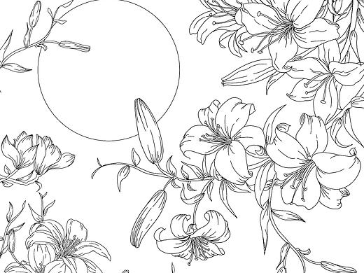 花卉（个人主页-ZNTM4NTY5NzI=） - 创作习作 - 站酷设计师里予设计_Nn原创素材 - 站酷ZCOOL