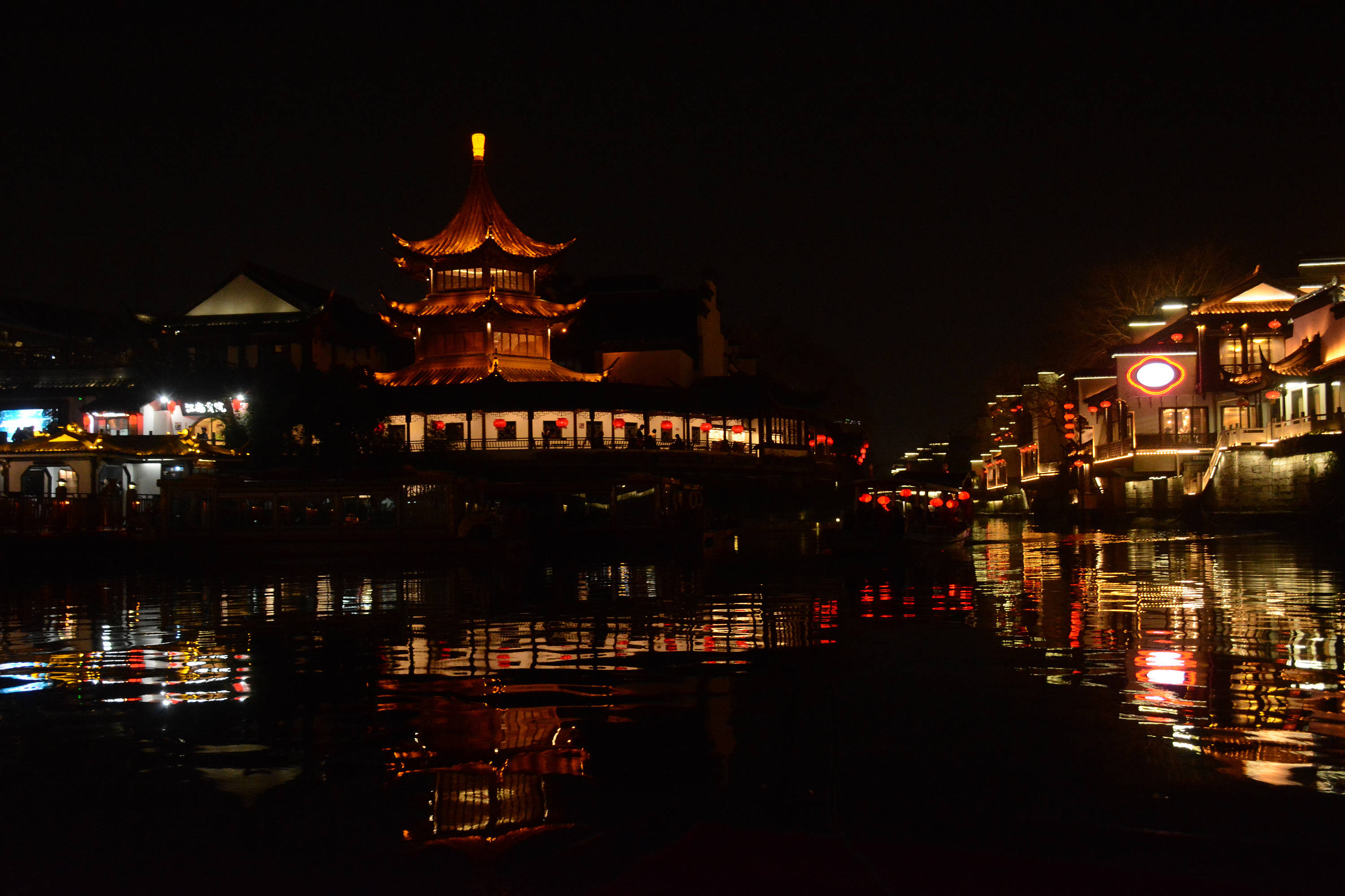 南京夫子庙印象|摄影|风光摄影|不会游泳的小米鱼 - 原创作品 - 站酷