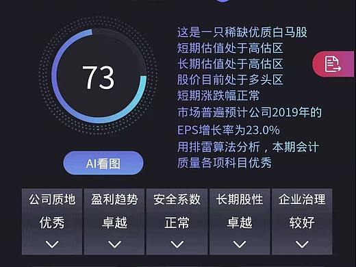 华尔街魔眼——诊股详情页