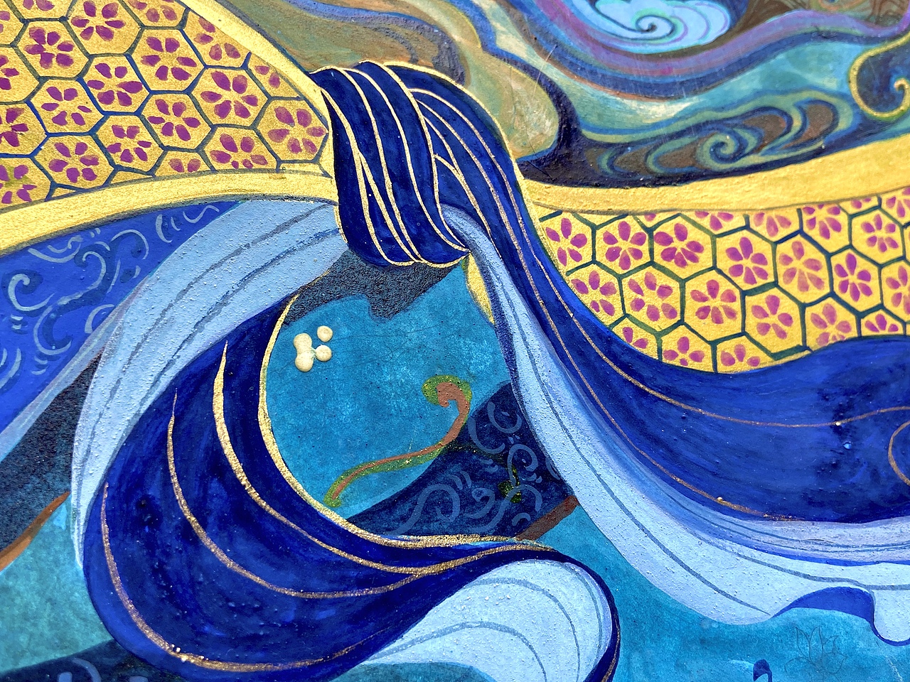 故宫2020袱系纹月饼丝巾设计（图ZMjI2ODcwOTcy） - 商业插画 - 站酷设计师鹿溟山原创素材 - 站酷ZCOOL