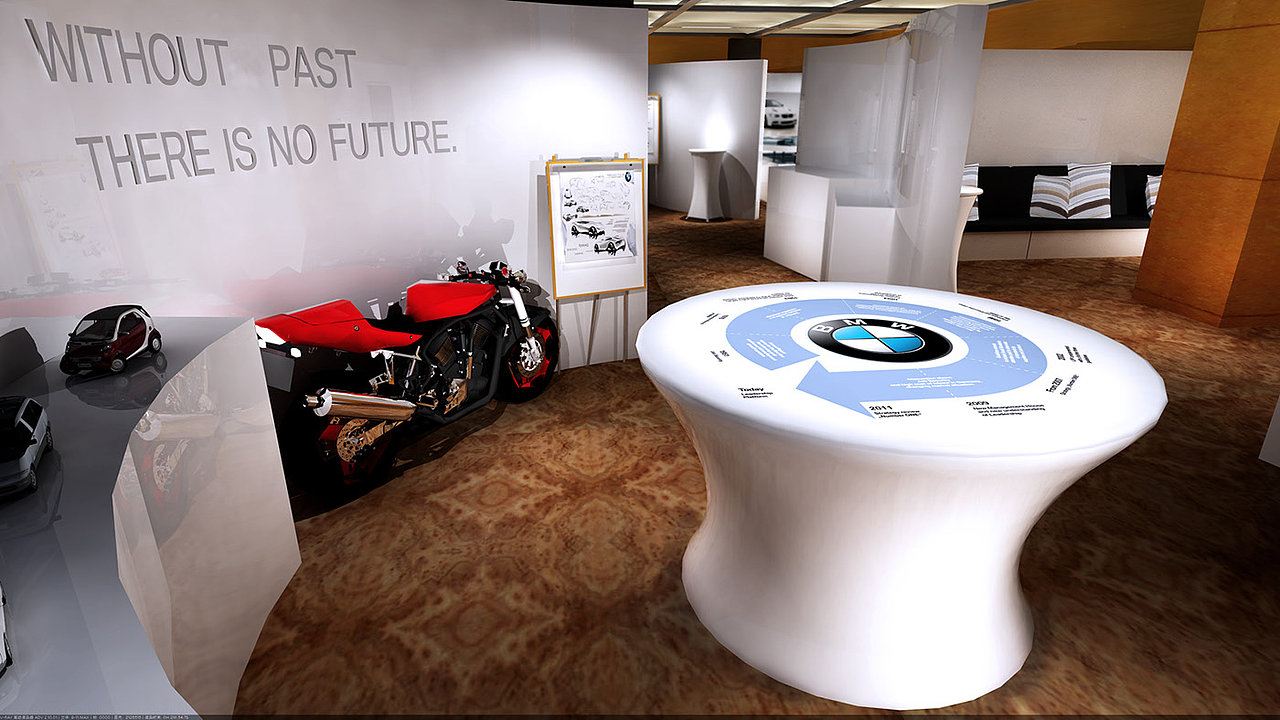 轿车展厅设计效果图