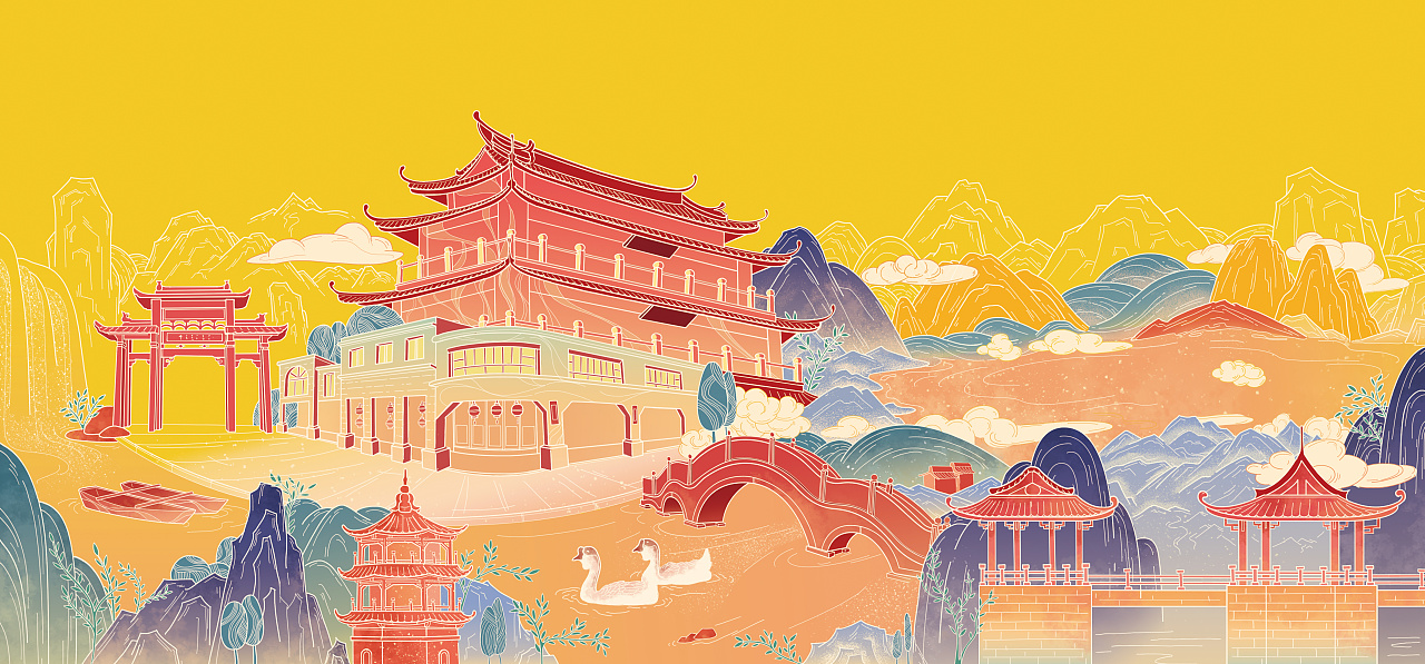 习作小画—潮汕小景