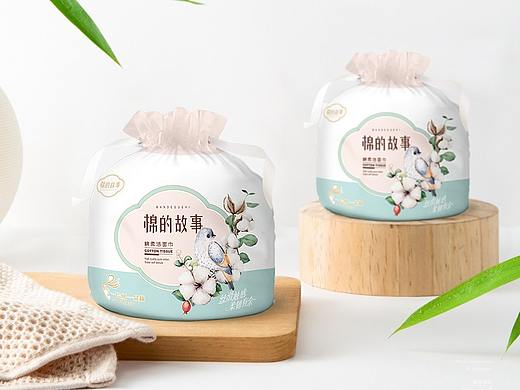 柔美风格女性产品 风格唯美甜美的清雅宁静的包装设计