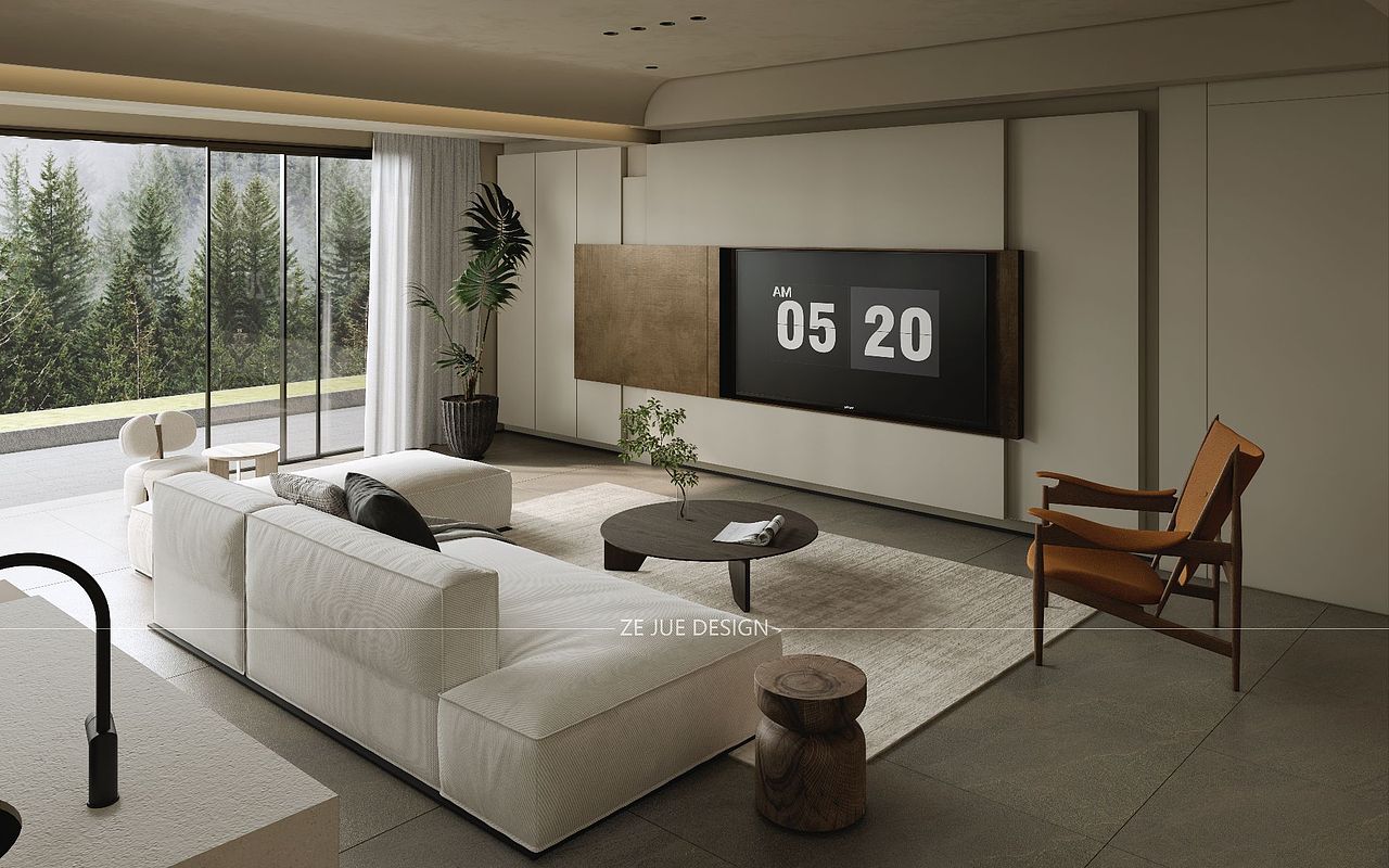 重庆大平层 | 混搭（客厅）